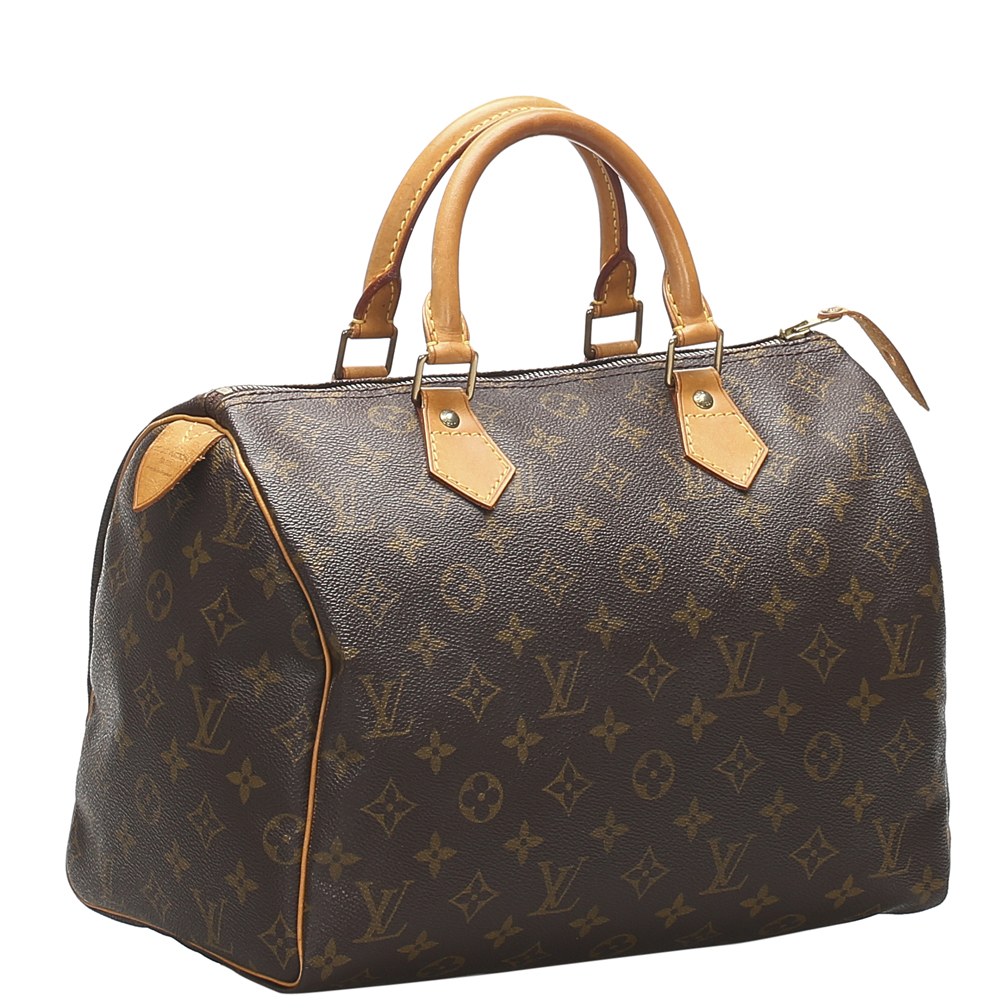 

Louis Vuitton Brown Monogram Canvas Speedy 30 Bag