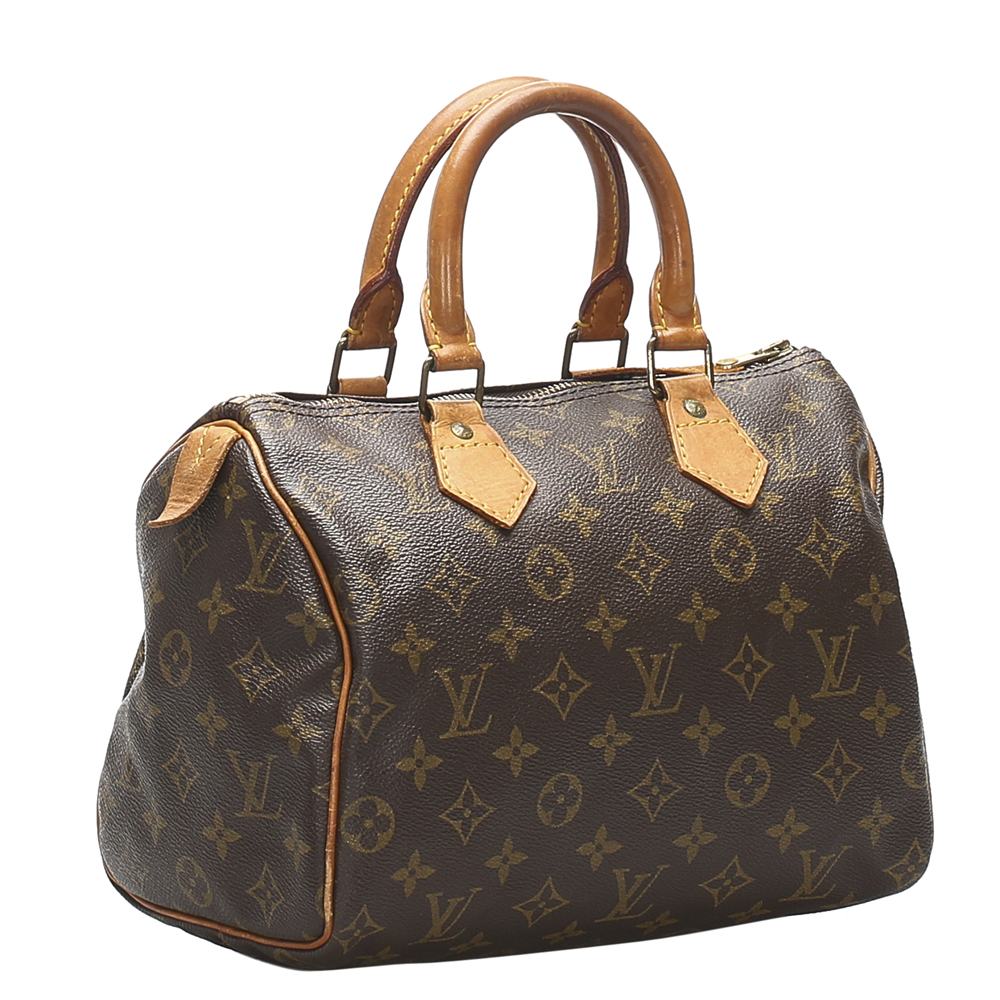 

Louis Vuitton Brown Monogram Canvas Speedy 25 Bag