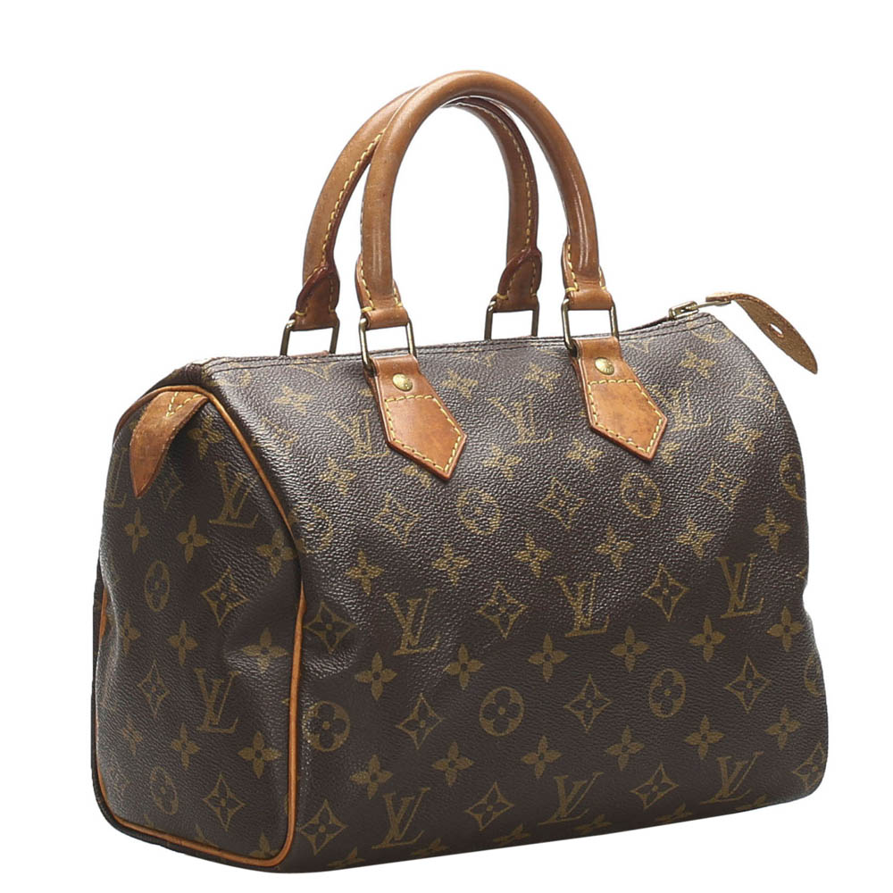

Louis Vuitton Brown Monogram Canvas Speedy 25 Bag