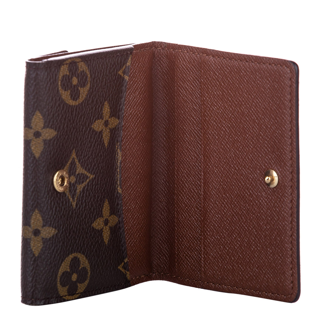 

Louis Vuitton Brown Monogram Canvas Elise Wallet