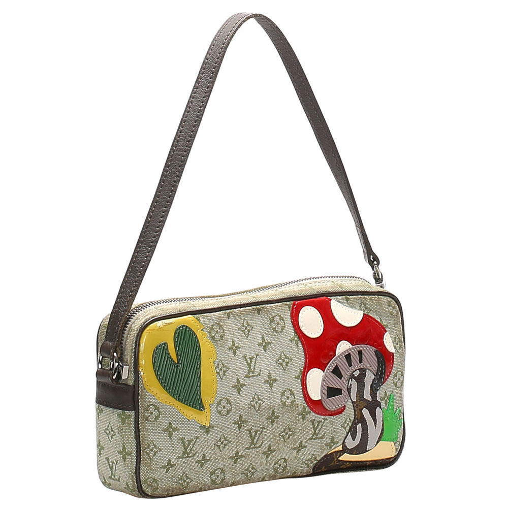 

Louis Vuitton Green Monogram Canvas Idylle Conte de Fees Pochette Bag, Multicolor