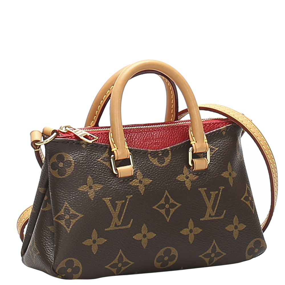 

Louis Vuitton Brown Monogram Canvas Pallas Bag