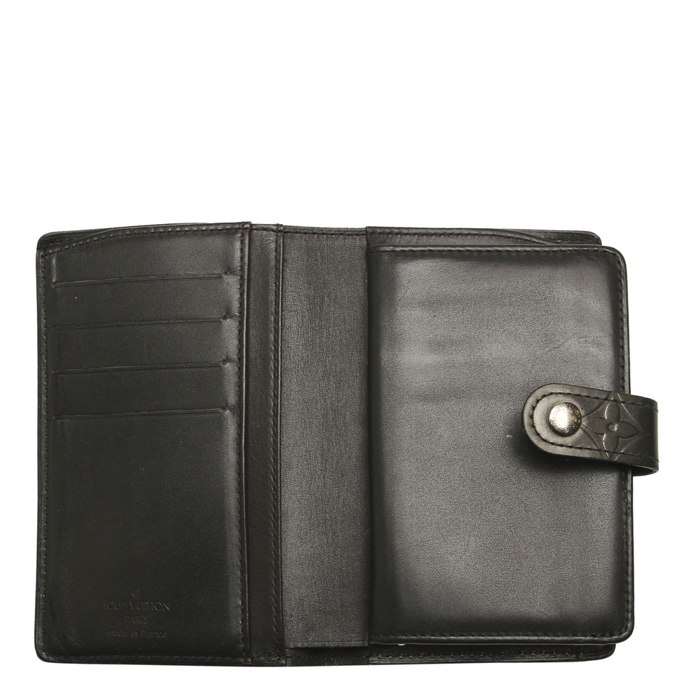 

Louis Vuitton Grey Monogram Mat Leather French Purse Wallet