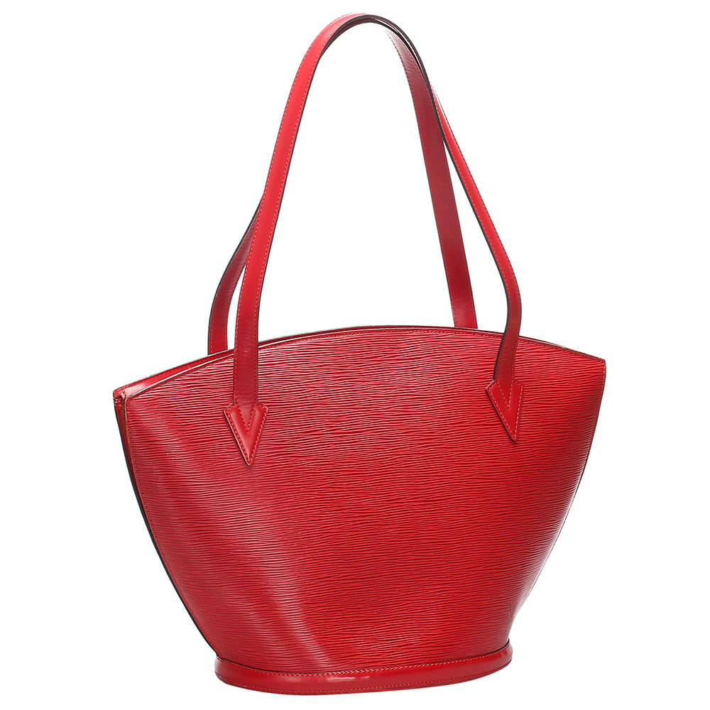 

Louis Vuitton Red Epi Leather Saint Jacques Long Strap PM Bag