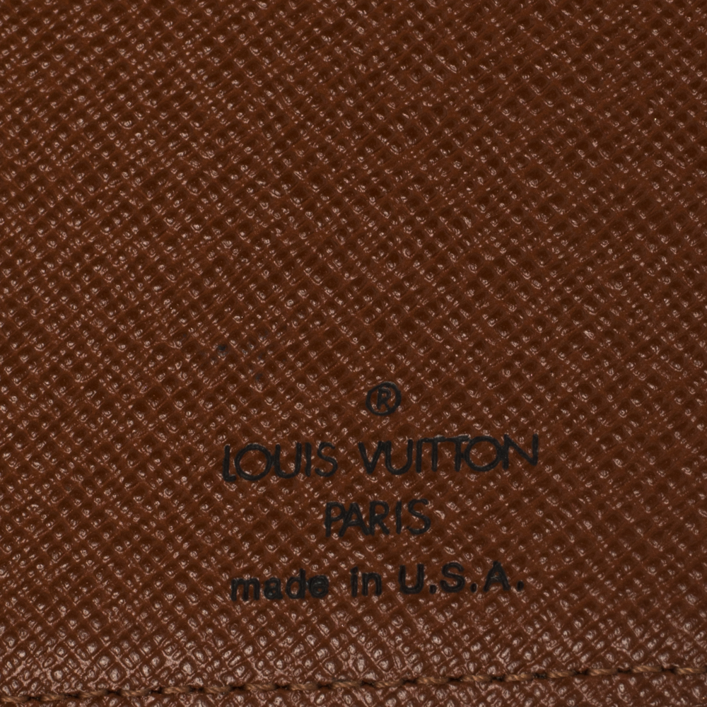 Louis Vuitton French Monogram Canvas Port Feuille Vienoise Wallet LV-0813N-0003