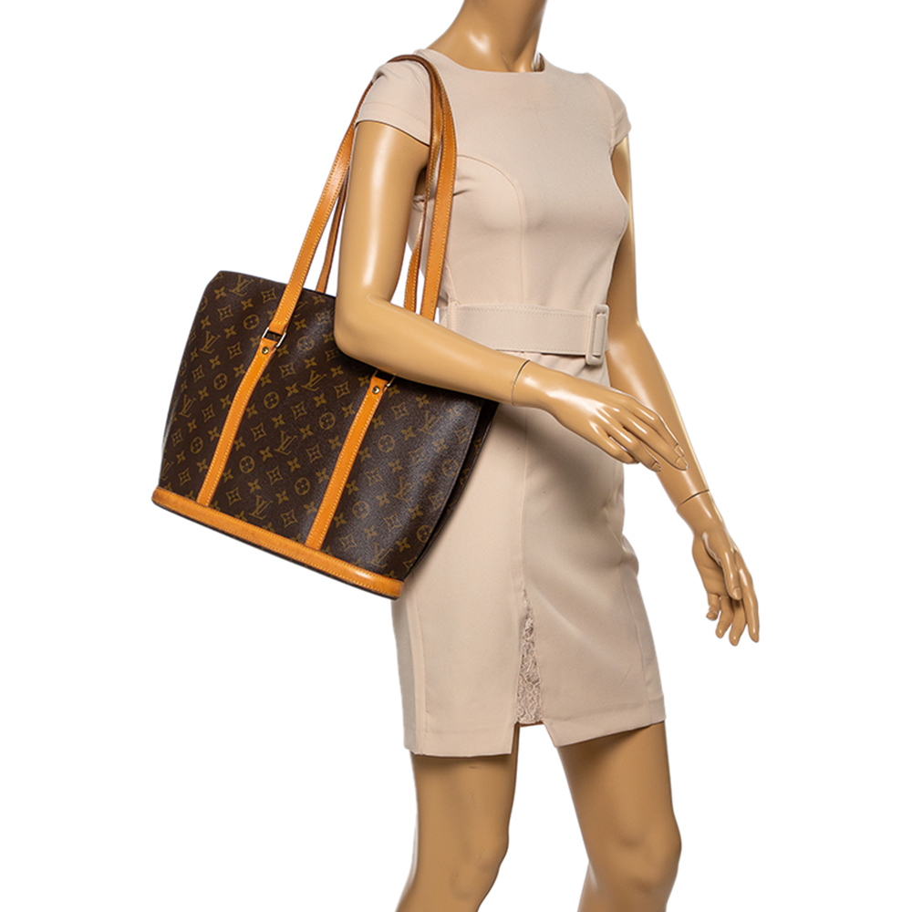 

Louis Vuitton Monogram Canvas Babylone Bag, Brown