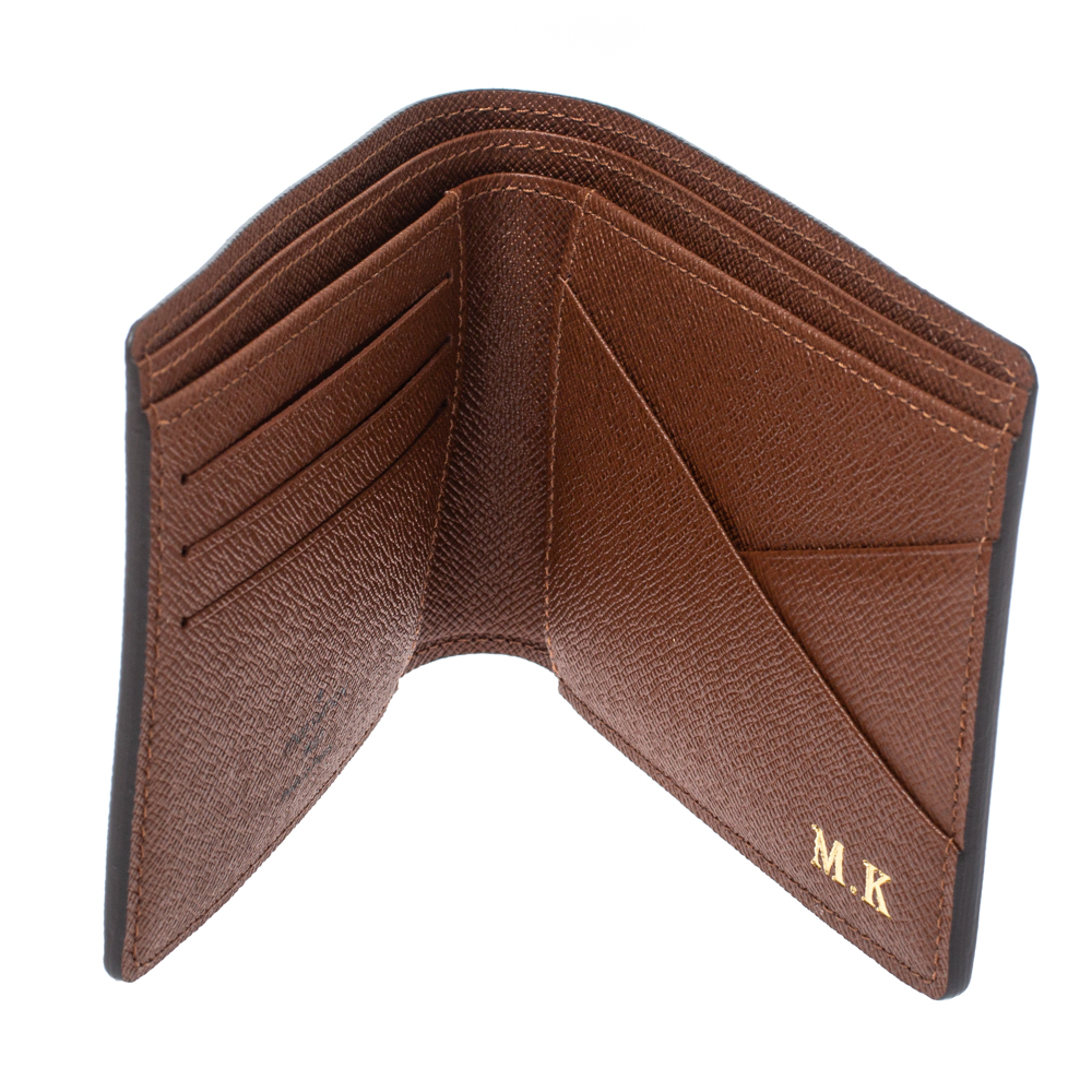 

Louis Vuitton Monogram Canvas Multiple Wallet, Brown