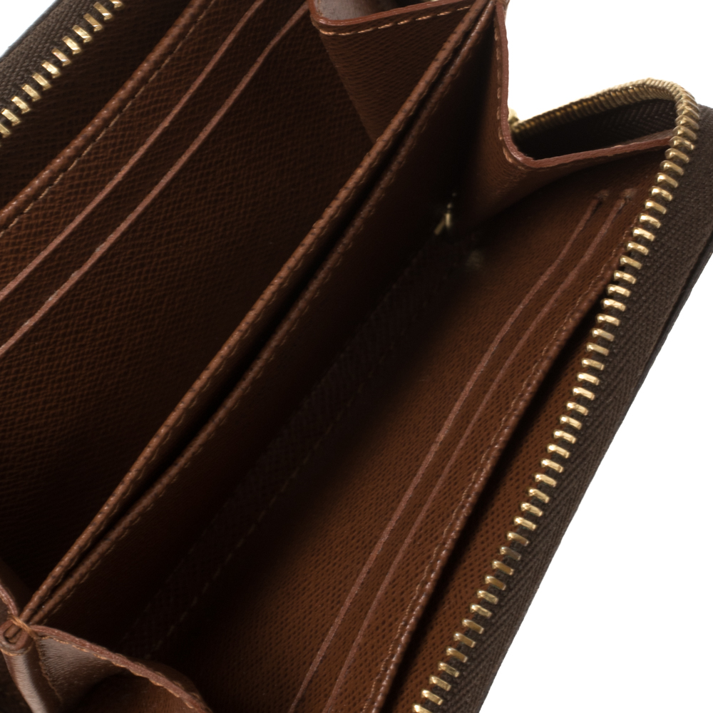 

Louis Vuitton Monogram Canvas Zippy Coin Purse, Brown
