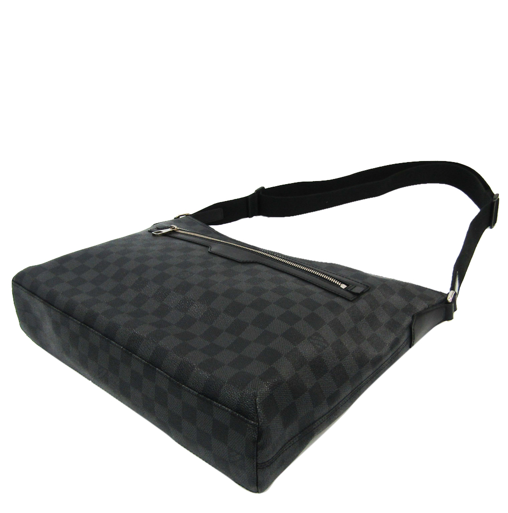 

Louis Vuitton Damier Graphite Canvas Mick MM Shoulder Bag, Black