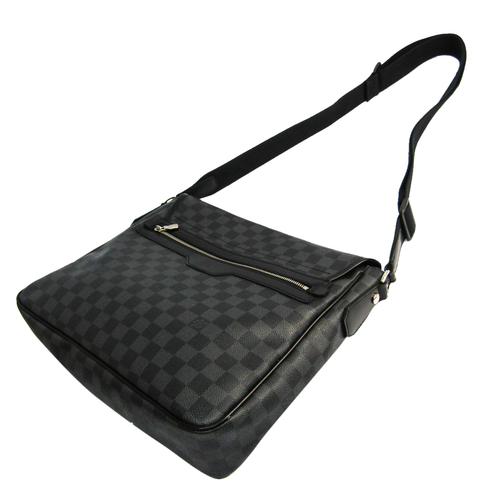 

Louis Vuitton Damier Graphite Canvas Daniel MM Bag, Black