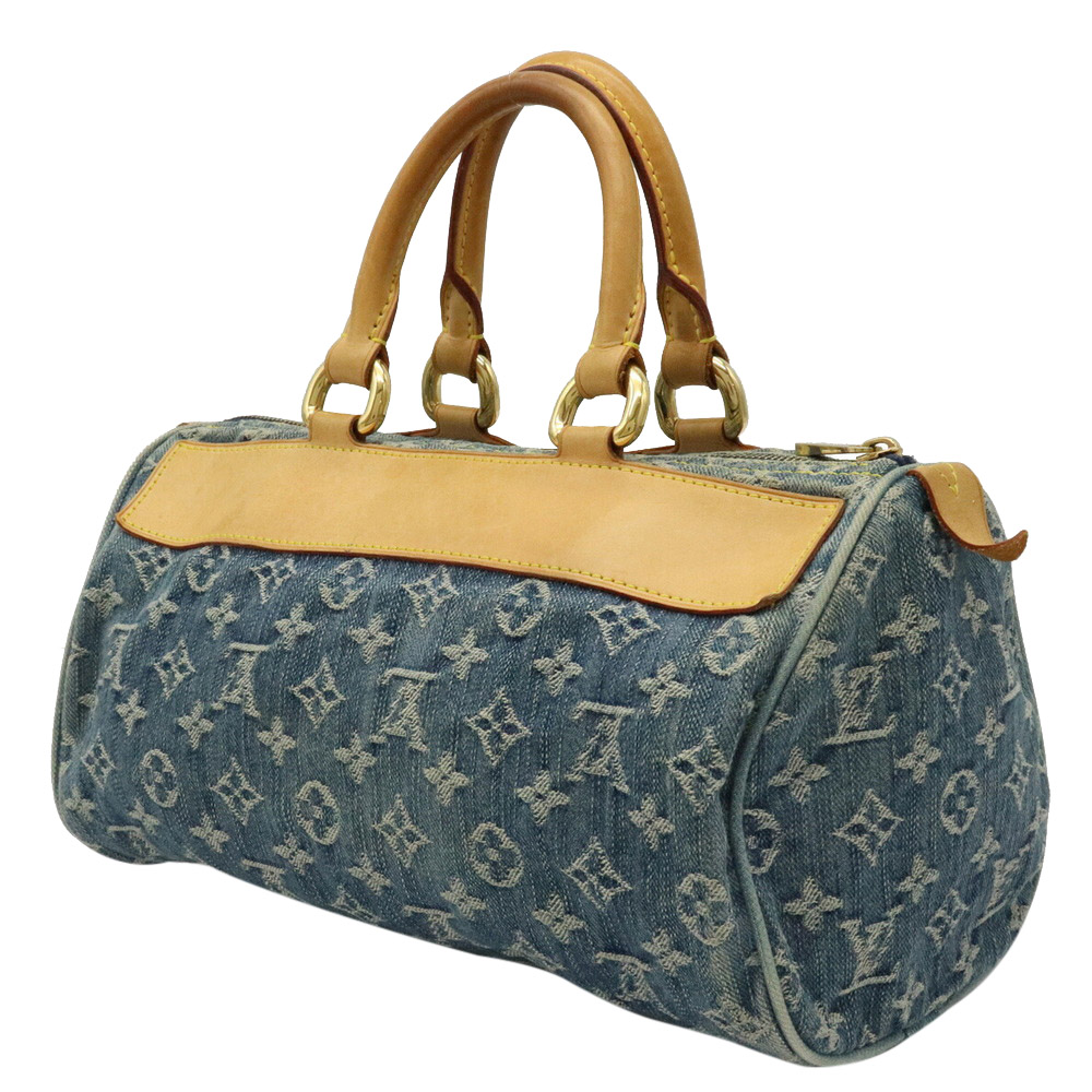 

Louis Vuitton Monogram Denim Canvas Neo Speedy Mini Bag, Blue