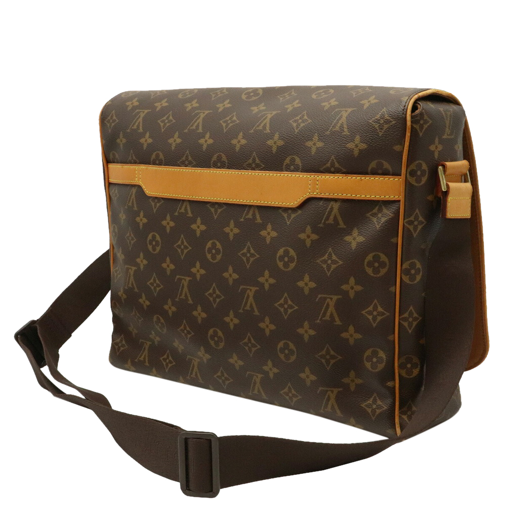 

Louis Vuitton Monogram Canvas Abbesses Messenger Bag, Brown