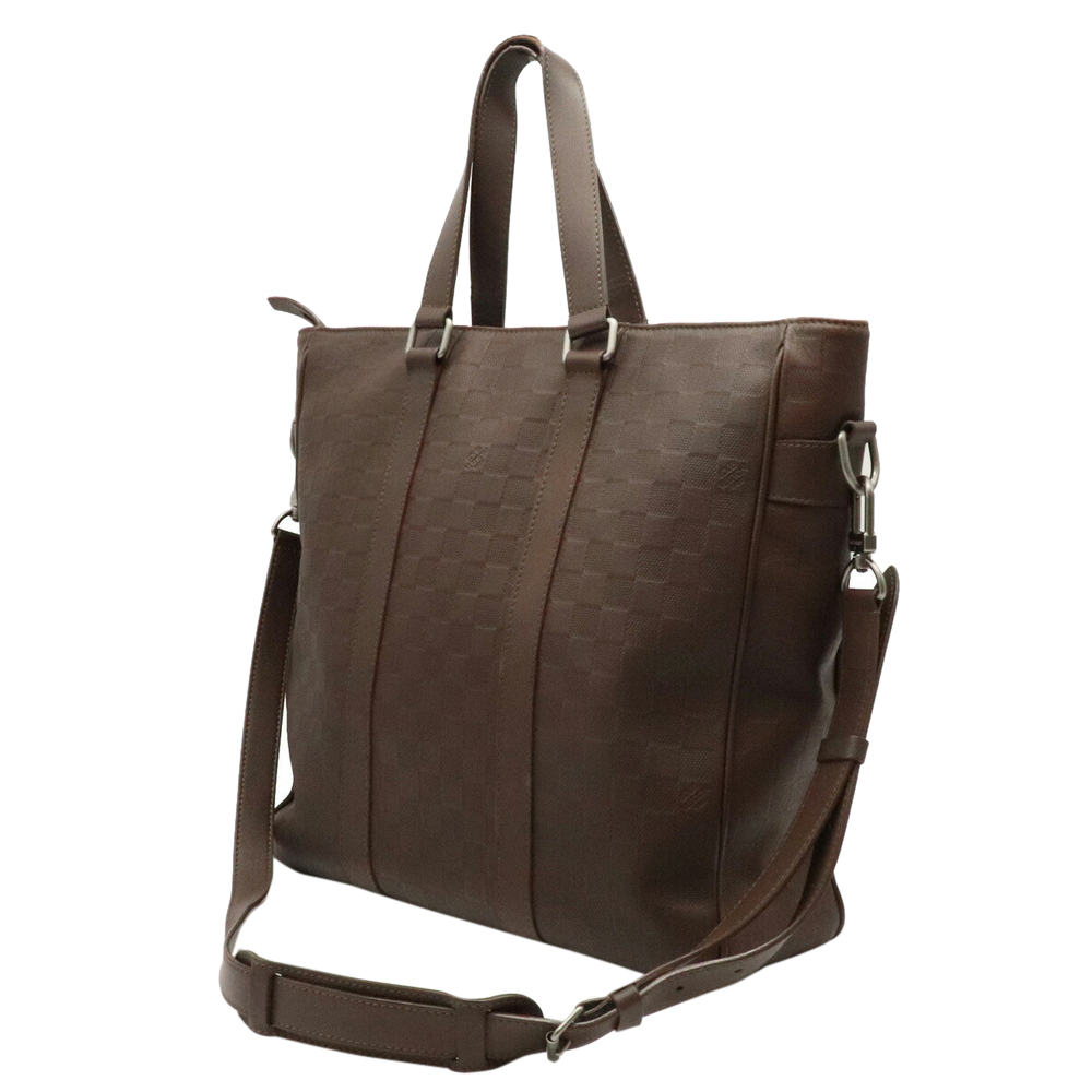

Louis Vuitton Damier Infini Leather Tadao Tote Bag, Brown