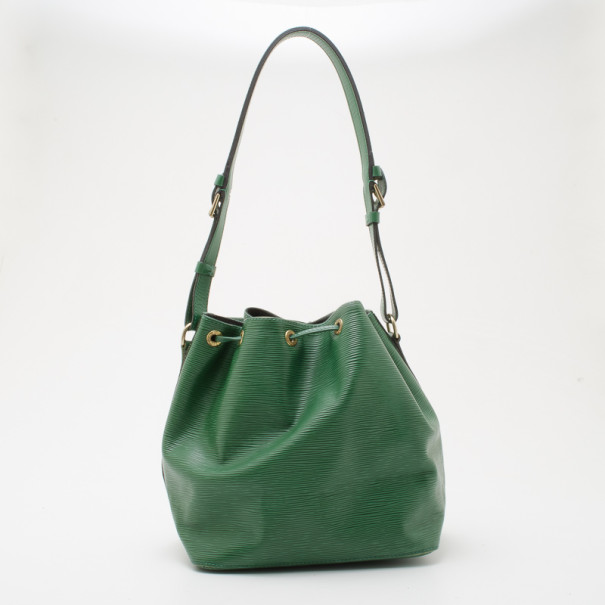 Pre Owned Louis Vuitton Leather Petit Noe Shoulder Bag 