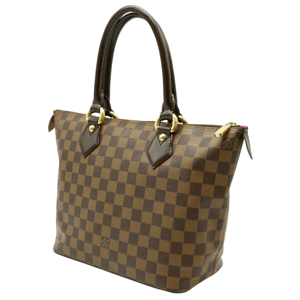 

Louis Vuitton Brown Damier Ebene Saleya PM Tote Bag