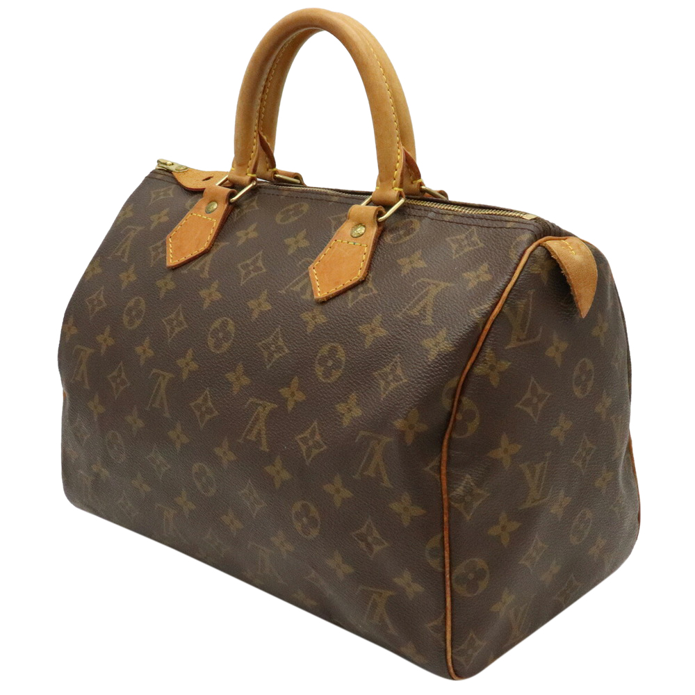 

Louis Vuitton Brown Monogram Canvas Speedy 30 Boston Bag