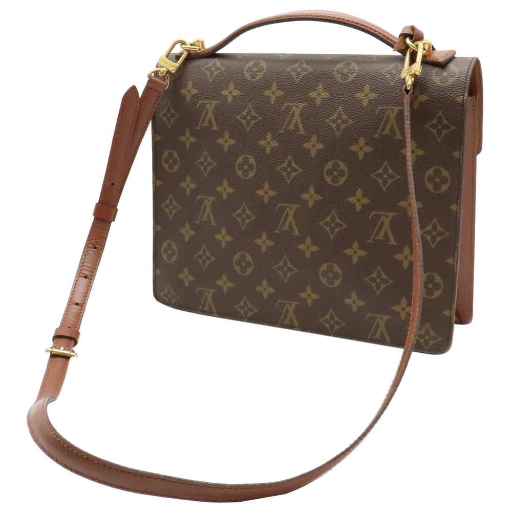 

Louis Vuitton Brown Monogram Canvas Monceau 28 Bag