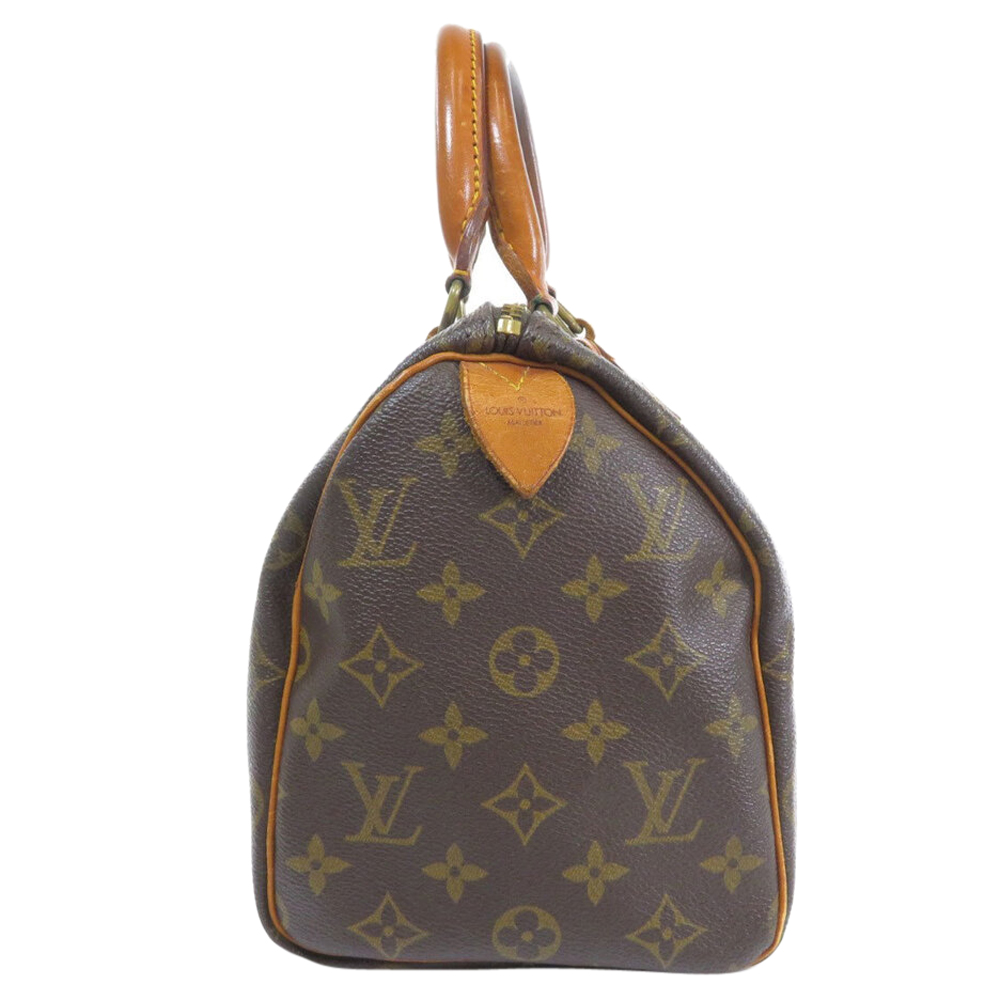 

Louis Vuitton Brown Monogram Canvas Speedy 25 Boston Bag