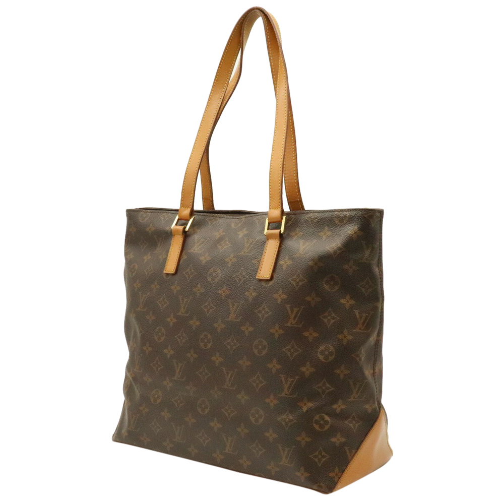 

Louis Vuitton Brown Monogram Canvas Cabas Mezzo Bag