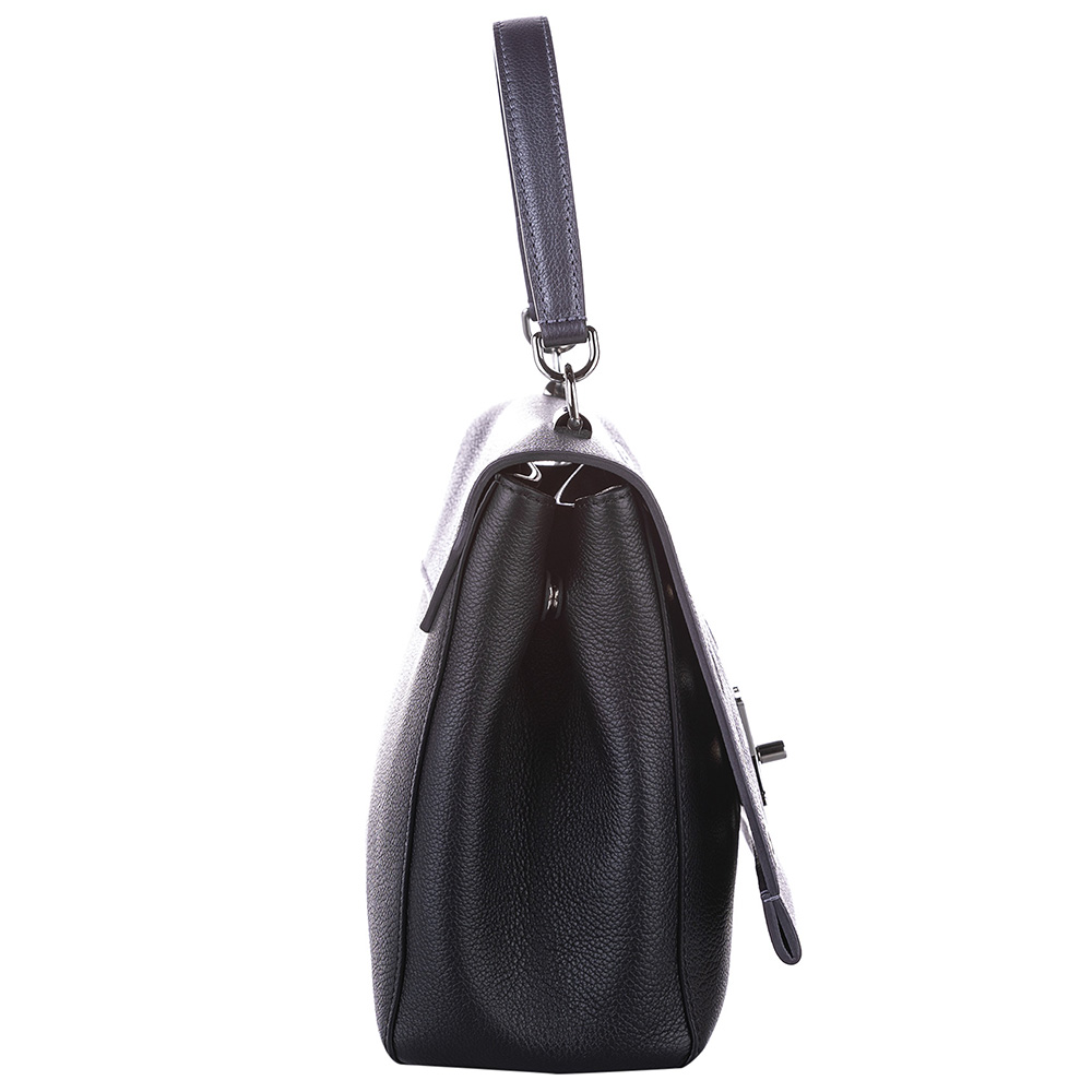 

Louis Vuitton Grey Leather Eyelet Lockme II Bag, Blue