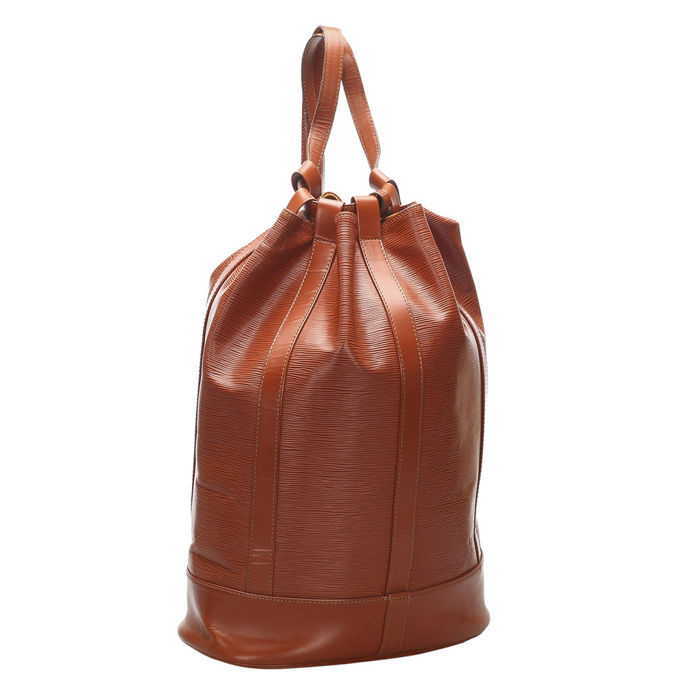 

Louis Vuitton Brown Epi Leather Randonnee PM bag