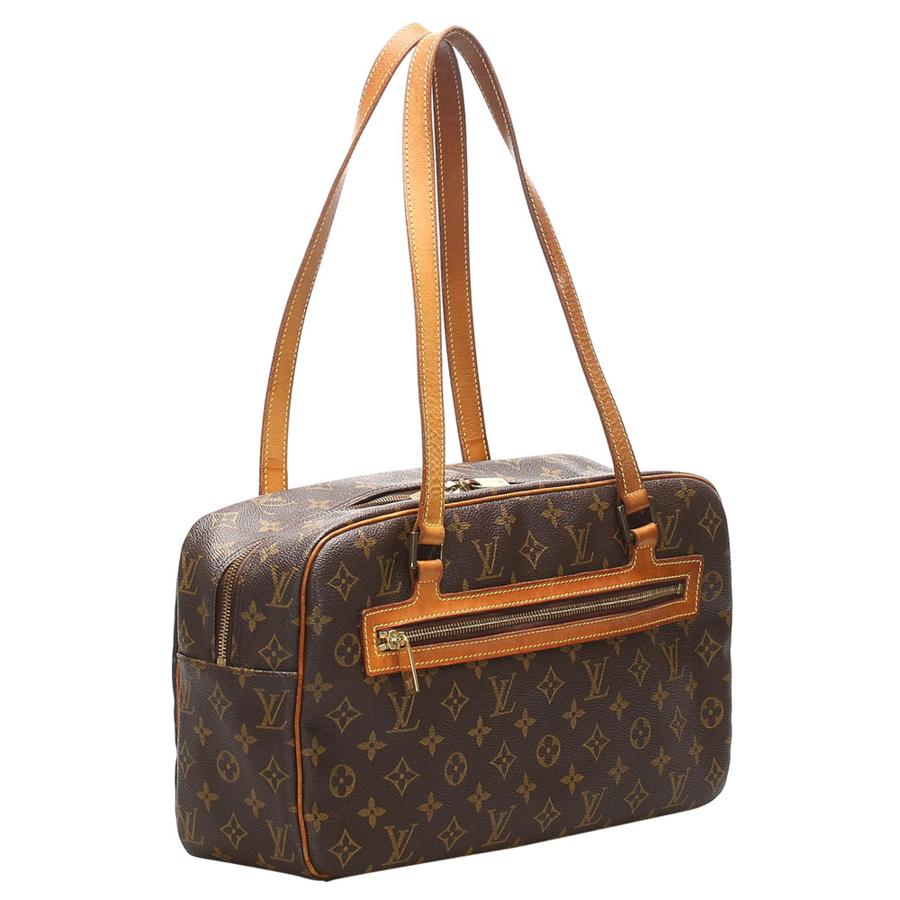 

Louis Vuitton Brown Monogram Canvas Cite GM Bag