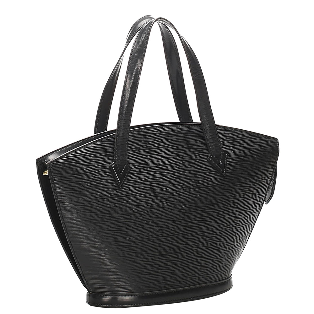 

Louis Vuitton Black Epi Leather Saint Jacques Short Strap GM Bag