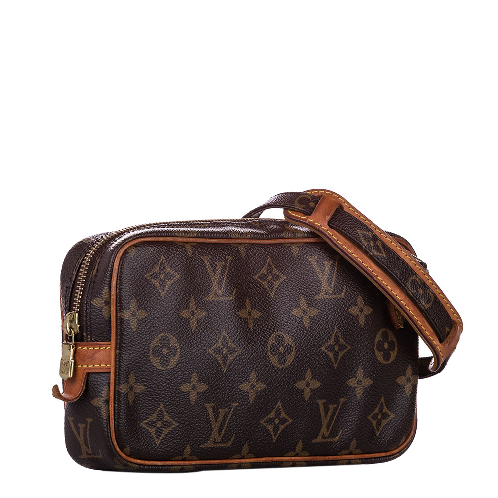 

Louis Vuitton Brown Monogram Canvas Marly Bandouliere Bag