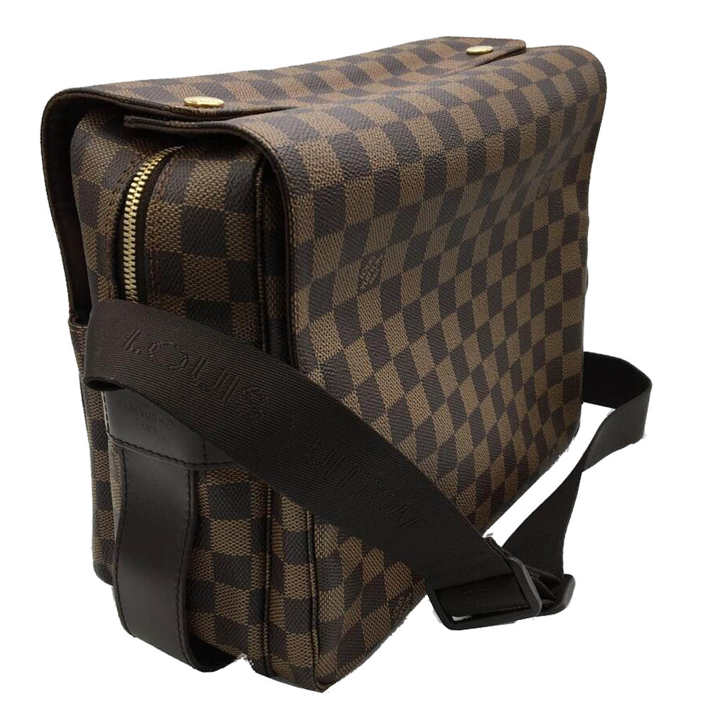 

Louis Vuitton Brown Damier Ebene Canvas Naviglio Messenger Bag
