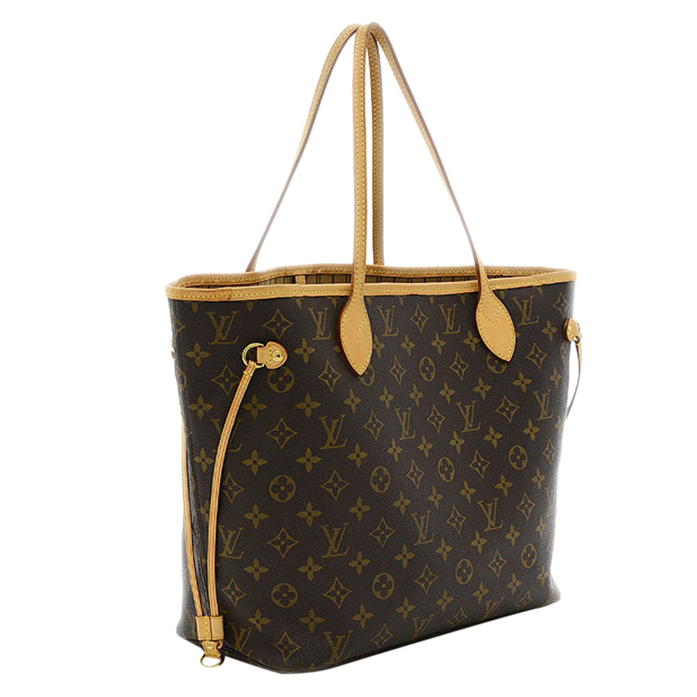 

Louis Vuitton Brown Monogram Canvas Neverfull MM Bag