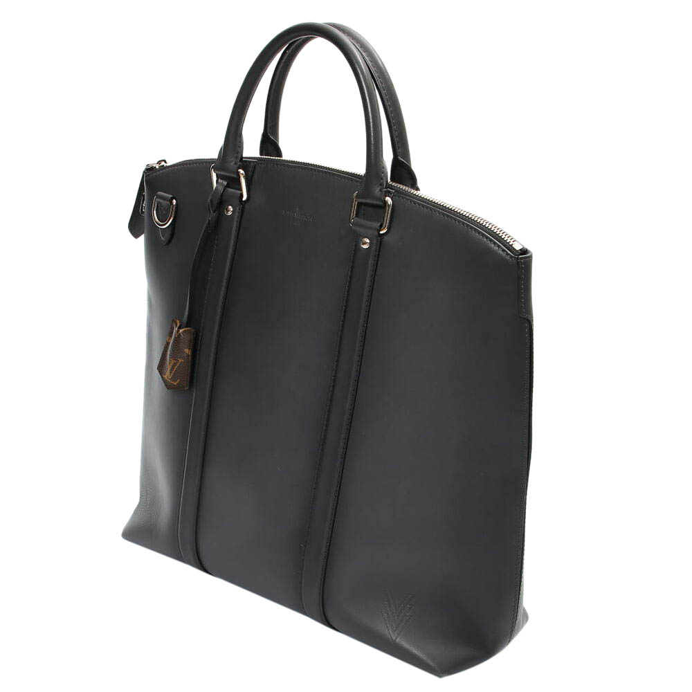 

Louis Vuitton Black Leather Lockit OmbrÃ© Tote Bag