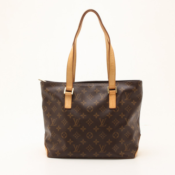 Pre Owned Louis Vuitton Monogram Cabas Piano Tote