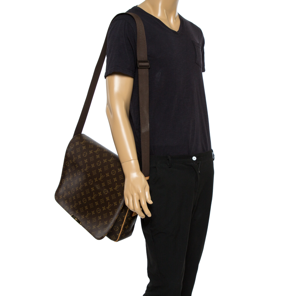 

Louis Vuitton Monogram Canvas Abbesses Messenger Bag, Brown