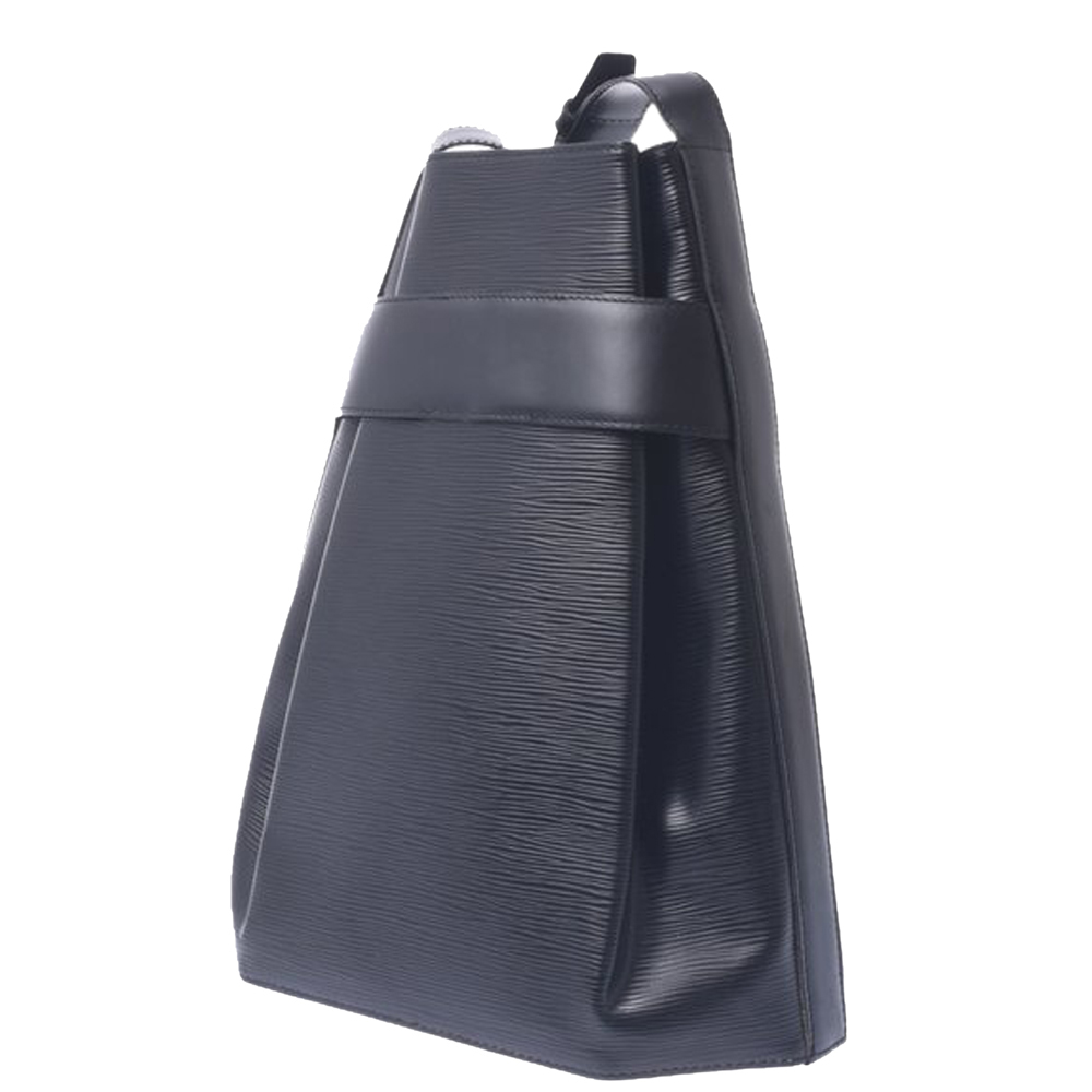 

Louis Vuitton Black Epi Leather Sac D'Epaule bag