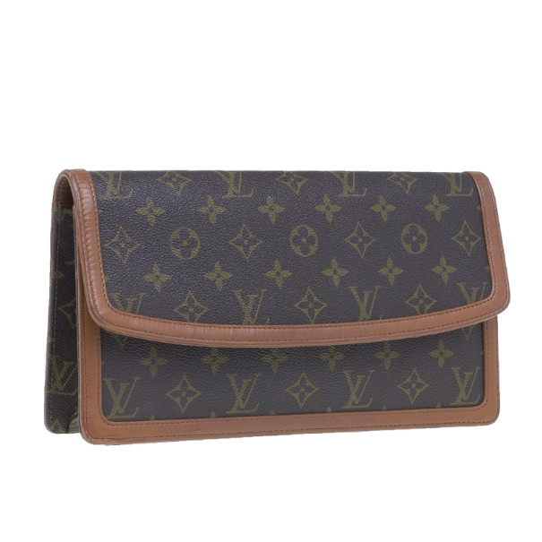 LOUIS VUITTON Authentic Vintage Monogram Canvas POCHETTE DAME GM