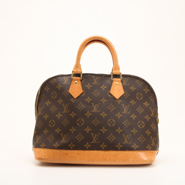 Pre Owned Louis Vuitton Monogram Canvas Alma 