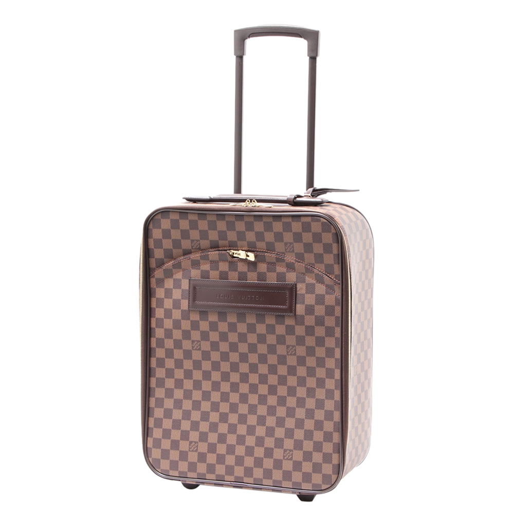 

Louis Vuitton Brown Damier Ebene Canvas Pegase 45 Suitcase