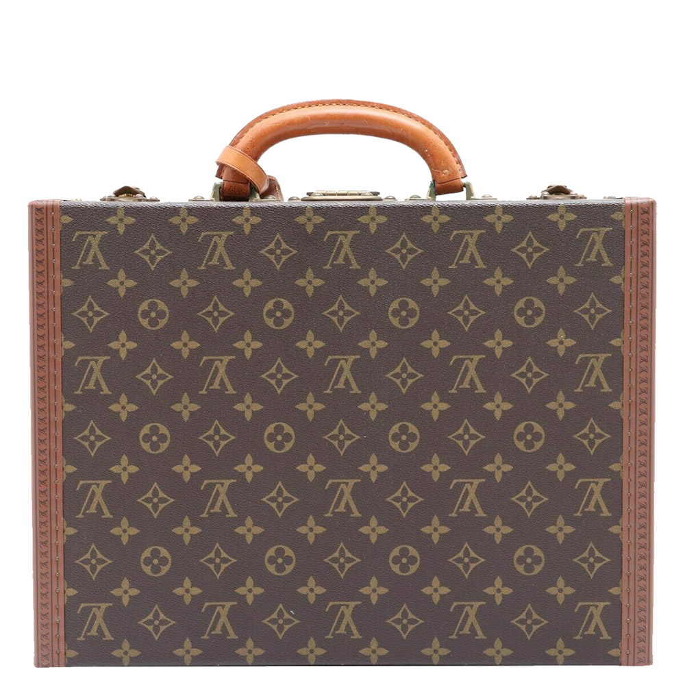 

Louis Vuitton Brown Monogram Canvas Vintage Cotteville 45 Bag