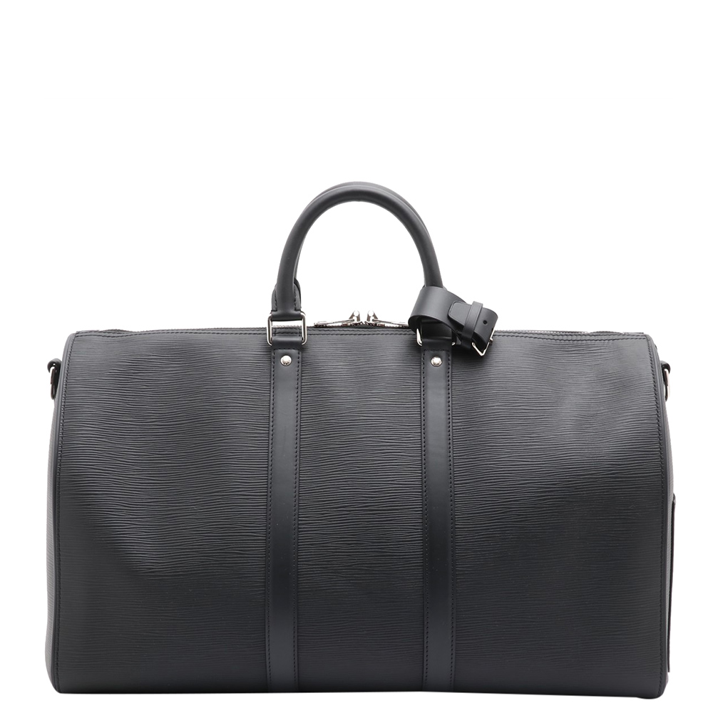 

Louis Vuitton Black Epi Leather Louis Vuitton x Supreme Keepall Bandouli÷re 45 Bag