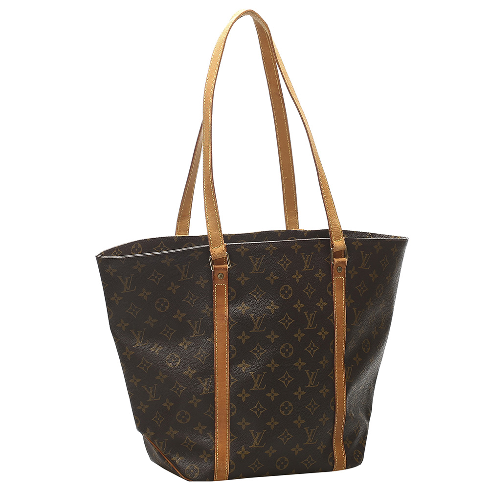 

Louis Vuitton Brown Monogram Canvas Sac Shopping Tote Bag