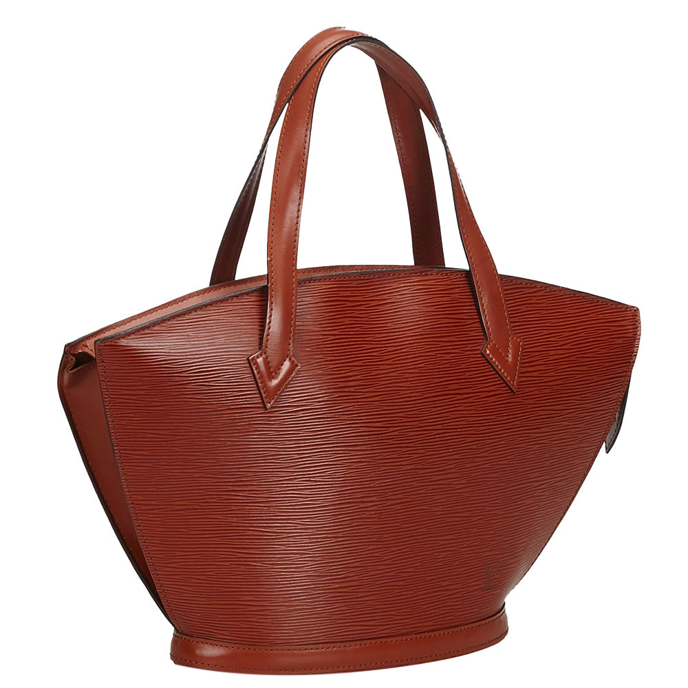 

Louis Vuitton Brown Epi Leather Saint Jacques Short Strap PM Bag