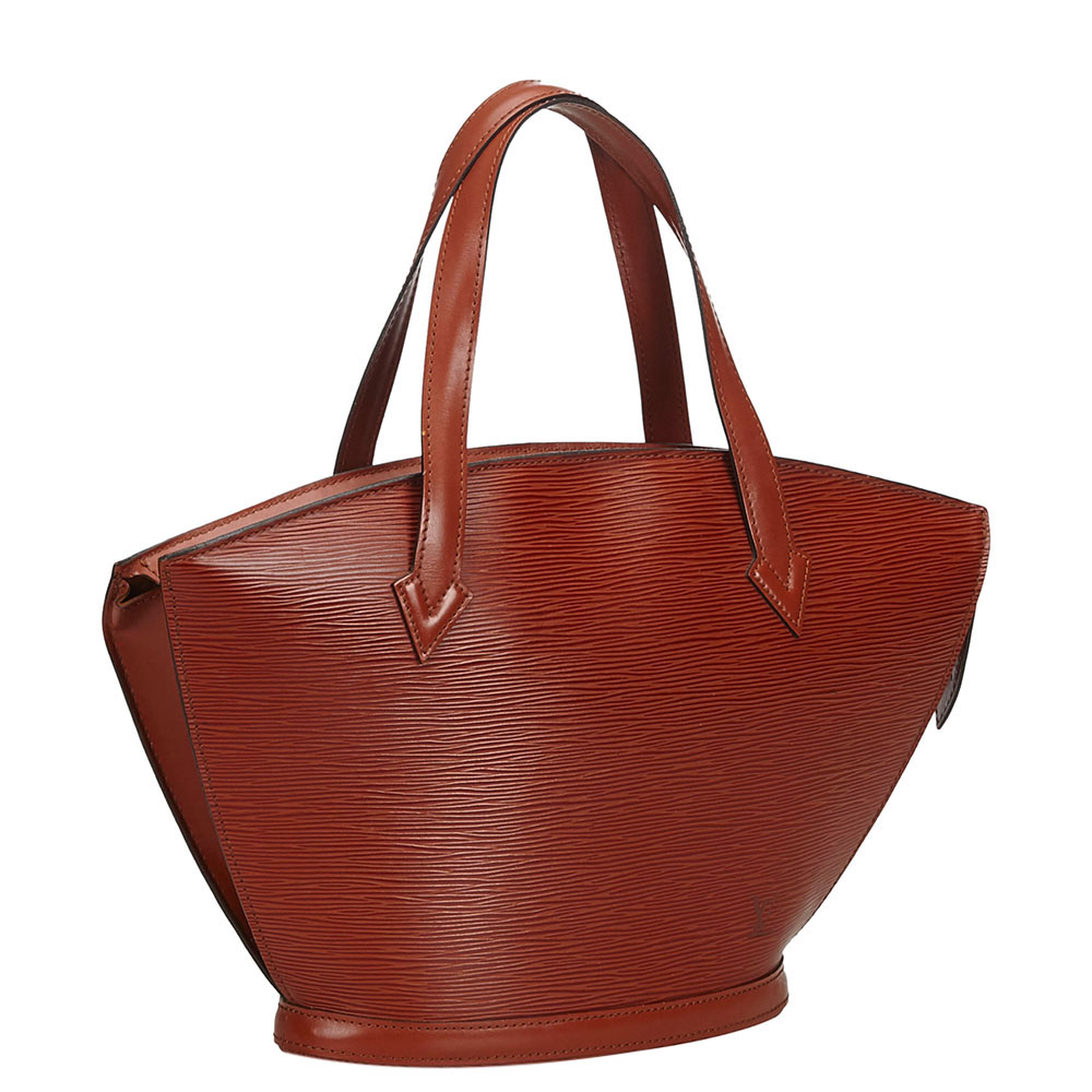 

Louis Vuitton Brown Epi Leather Saint Jacques PM Bag