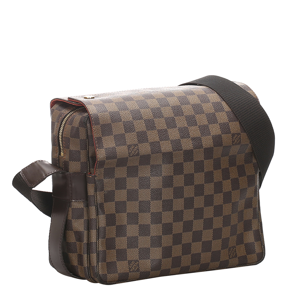 

Louis Vuitton Brown Damier Ebene Canvas Naviglio Bag