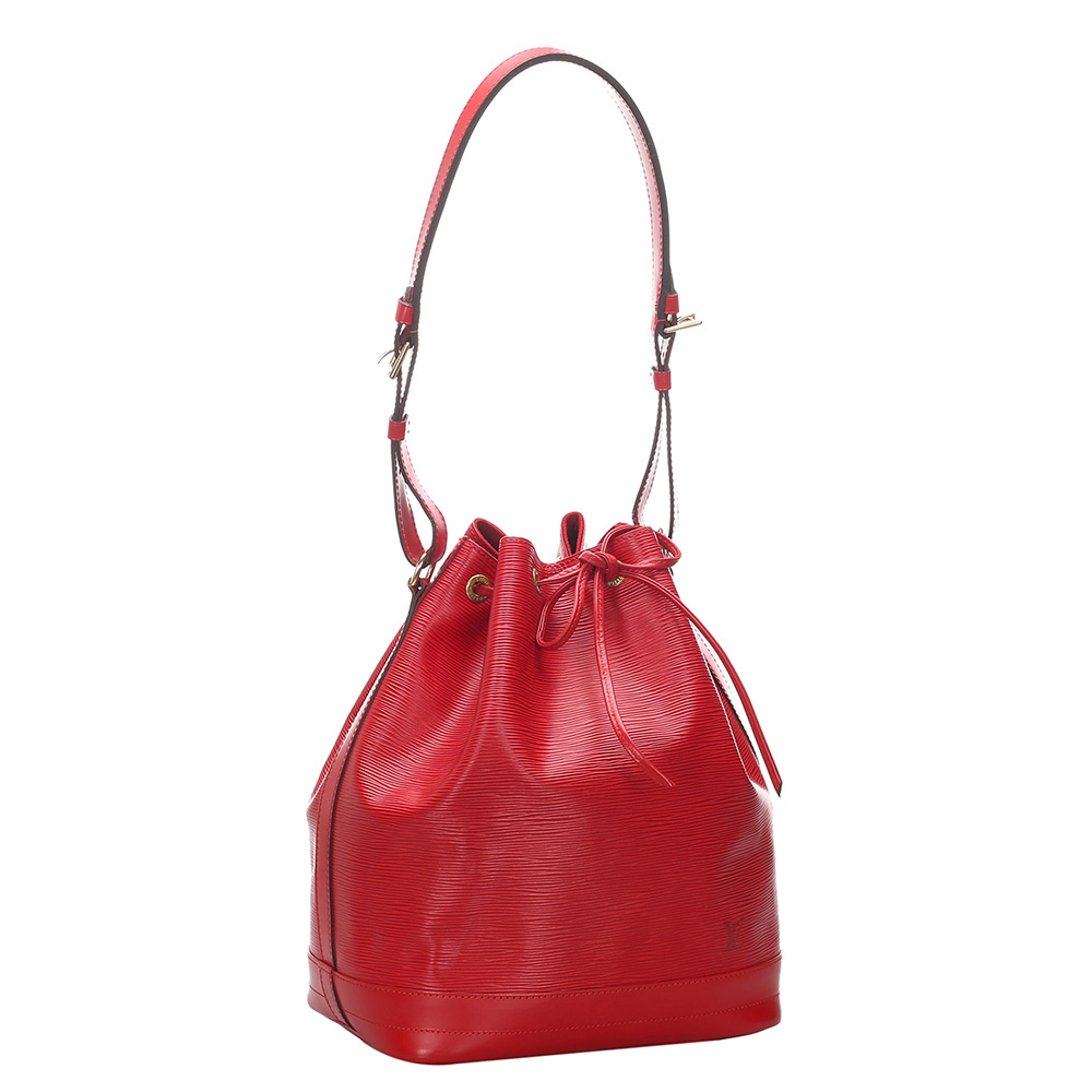 

Louis Vuitton Red Epi Leather Noe Bag