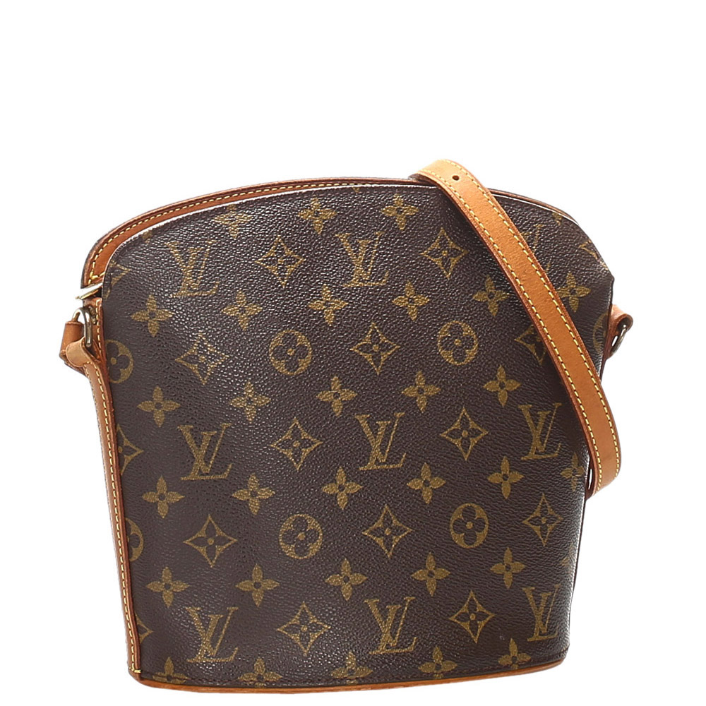 

Louis Vuitton Brown Monogram Canvas Drouot Bag