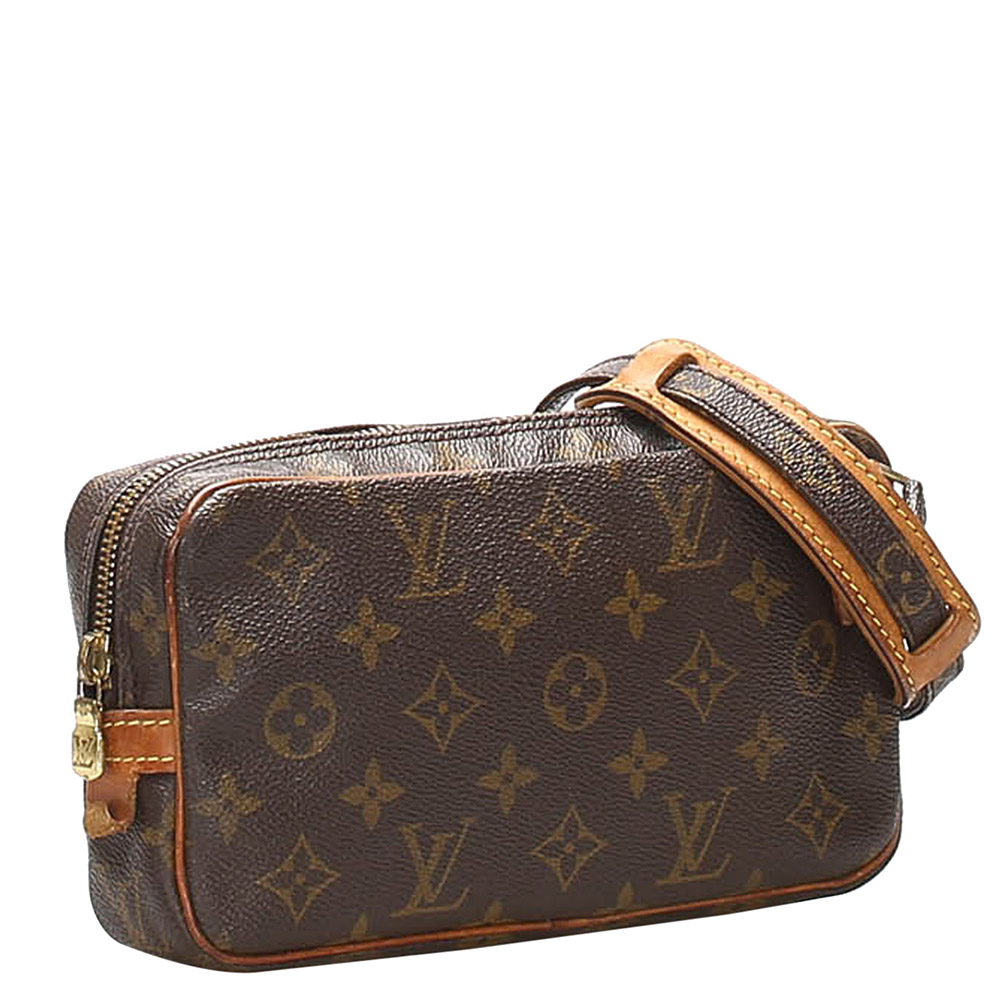 

Louis Vuitton Brown Monogram Canvas Marly Bandouliere Bag