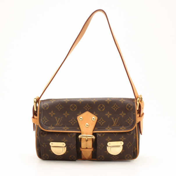 Pre Owned Louis Vuitton Monogram Canvas Hudson PM Shoulder Bag