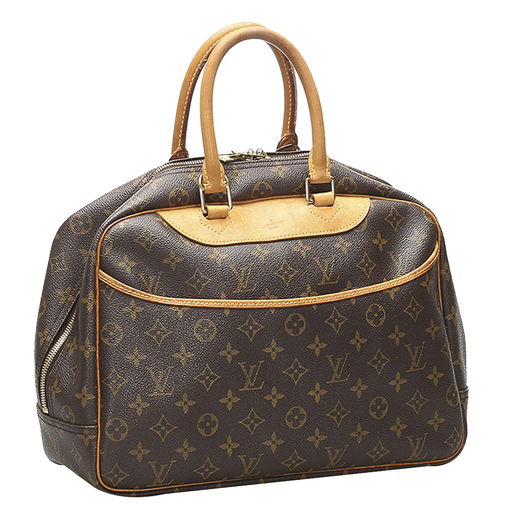 

Louis Vuitton Monogram Canvas Deauville Bag, Brown