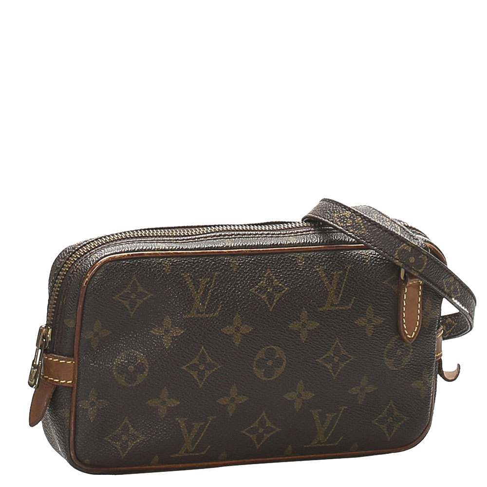 

Louis Vuitton Brown Monogram Canvas Marly Bandouliere Bag
