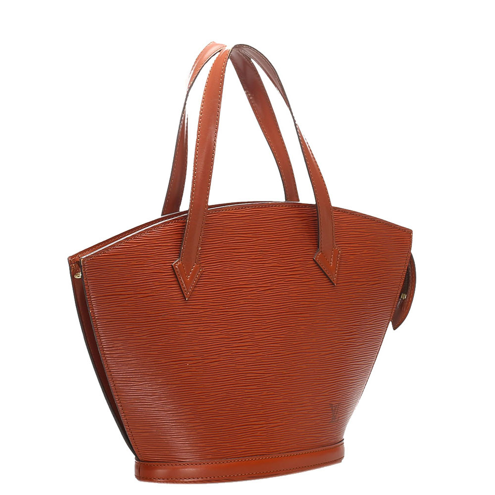 

Louis Vuitton Brown Epi Leather Saint Jacques Short Strap PM Bag
